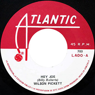 wilson pickett single venezuela hey joe